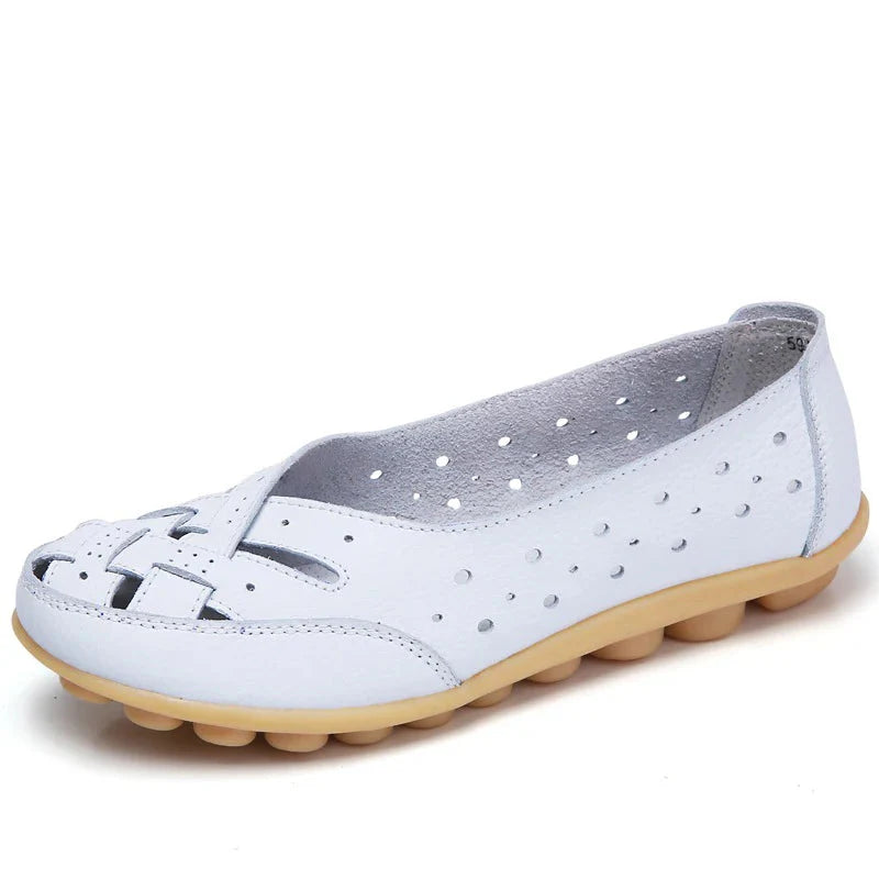 Breathable Leather Loafers