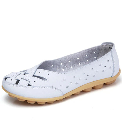 Breathable Leather Loafers