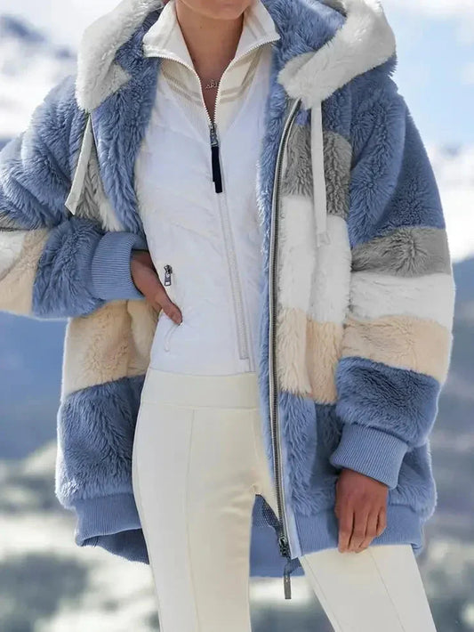 Lamb Wool Padded Coat