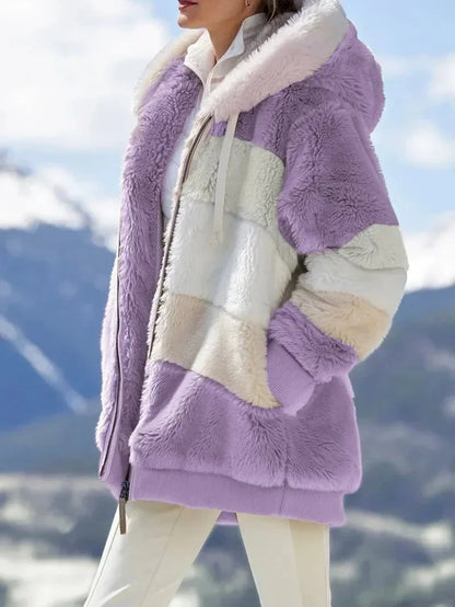 Lamb Wool Padded Coat