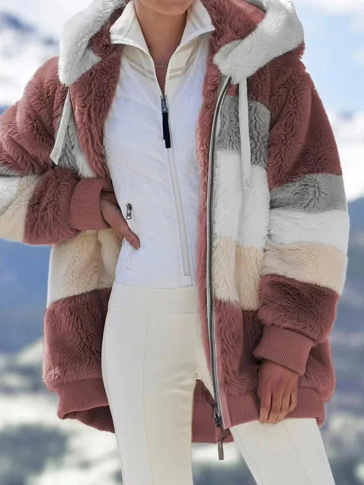 Lamb Wool Padded Coat
