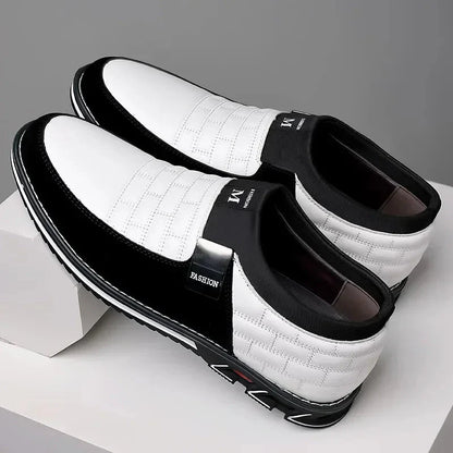 UrbanElegance Men's Casual Leather Sneakers & Loafers
